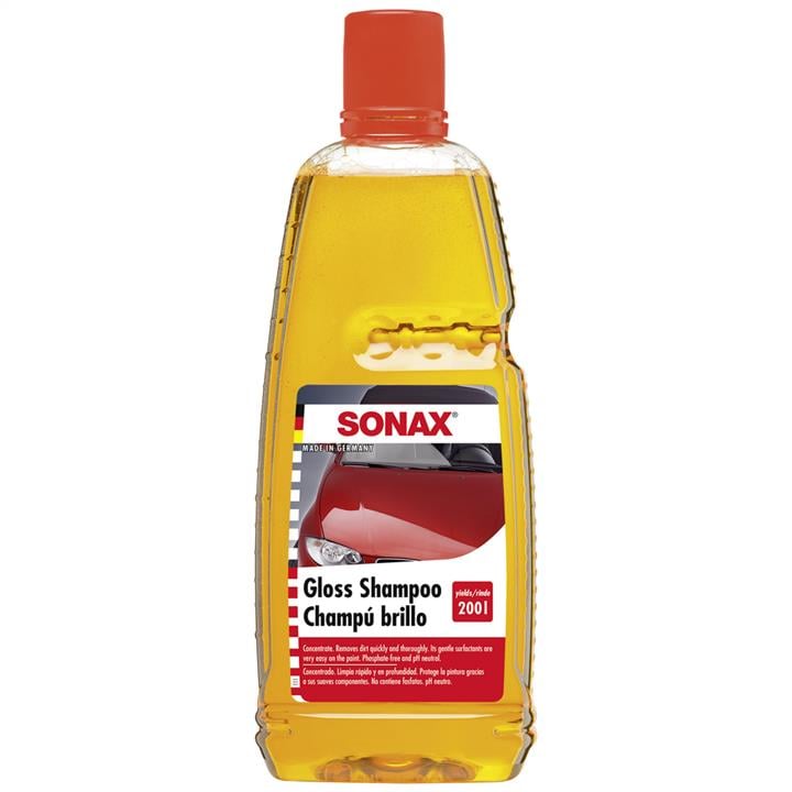 03143000 SONAX Автомобільний шампунь для додання блиску, концентрат, 1 л